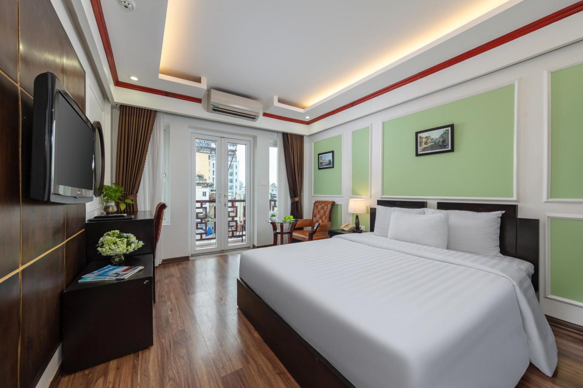 Viet Hotel & Travel ฮานอย ภายนอก รูปภาพ