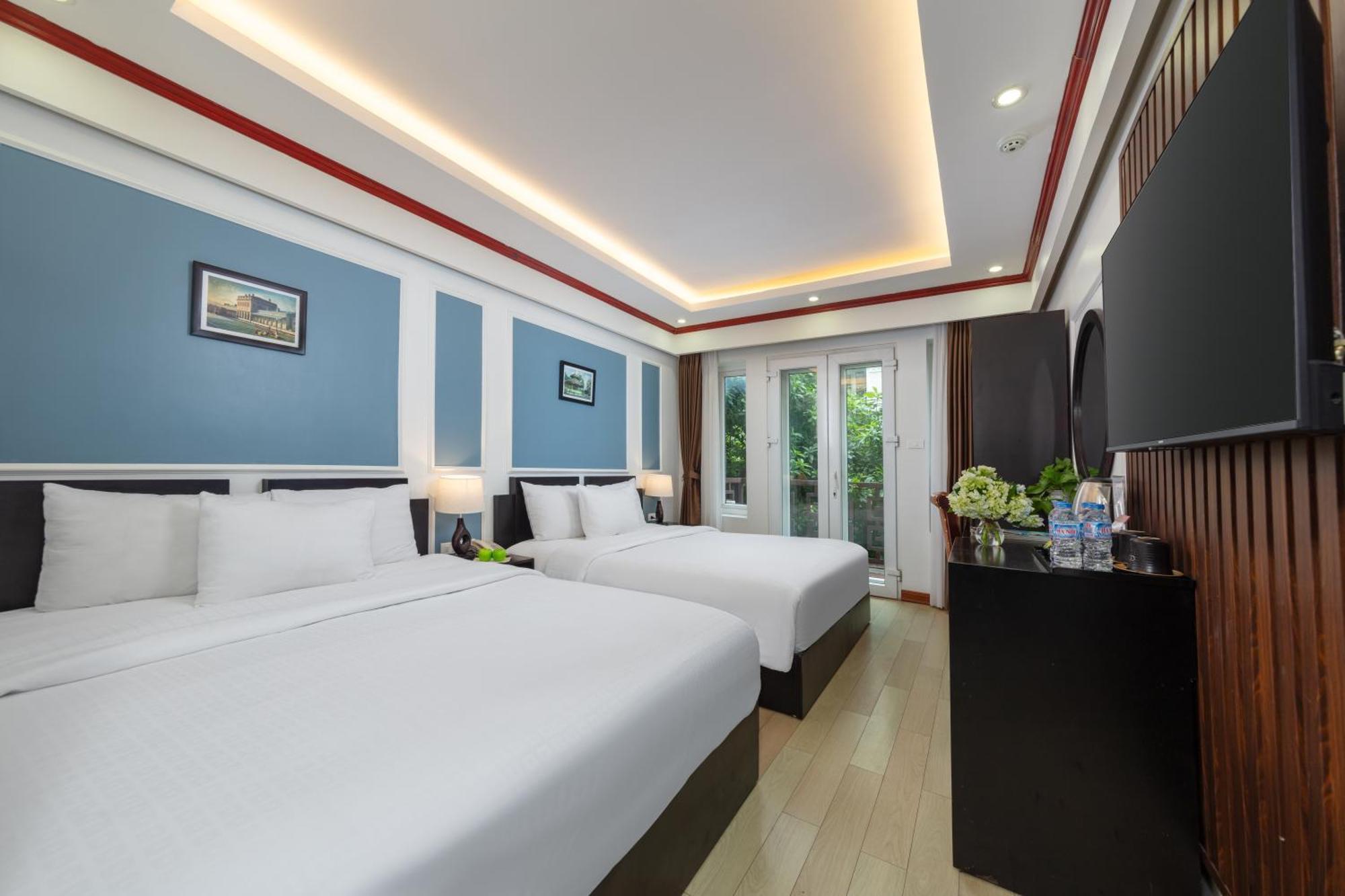 Viet Hotel & Travel ฮานอย ภายนอก รูปภาพ