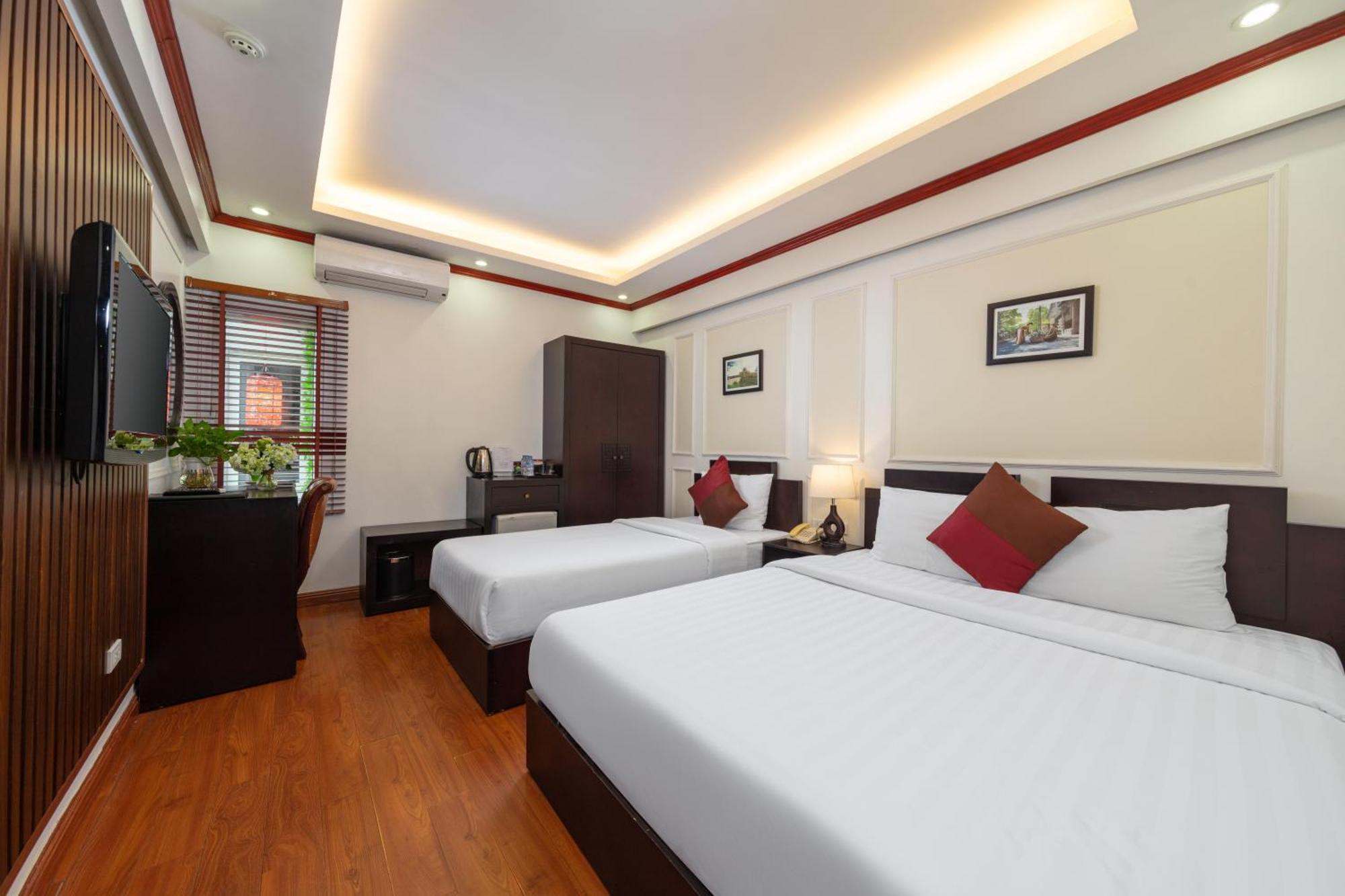 Viet Hotel & Travel ฮานอย ภายนอก รูปภาพ